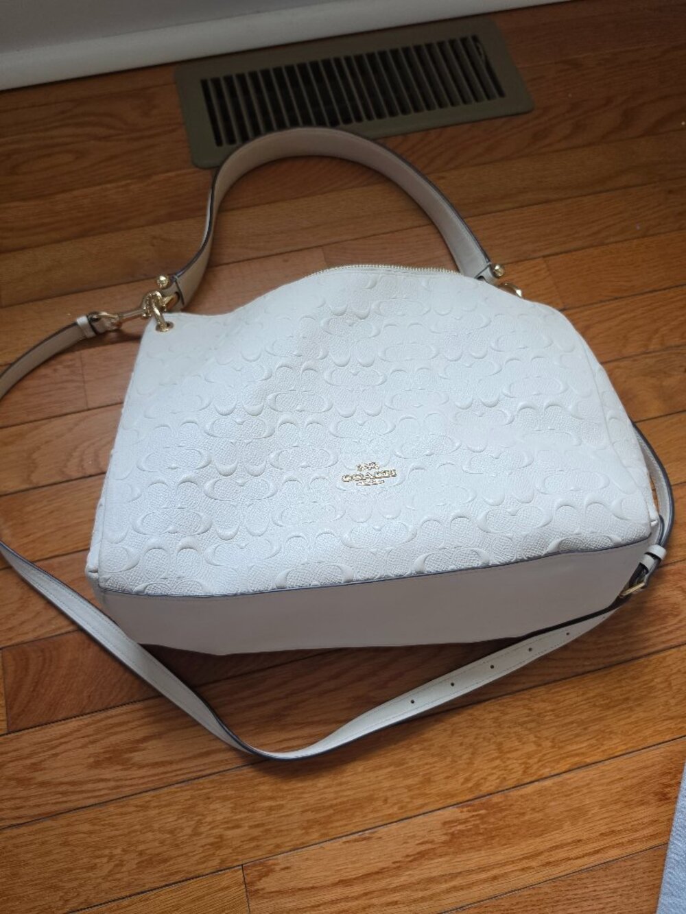 Coach Laurel Shoulder Bag White F73176